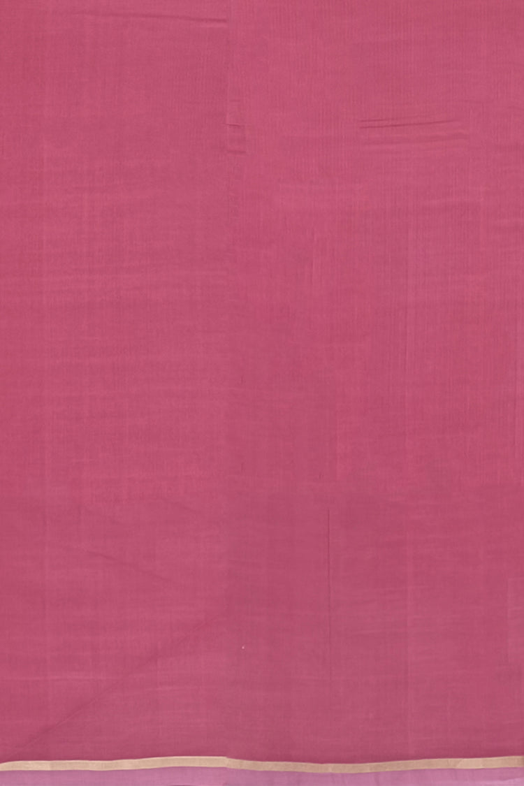 Pure Cotton Beige Saree with Black Resham Work Pallu